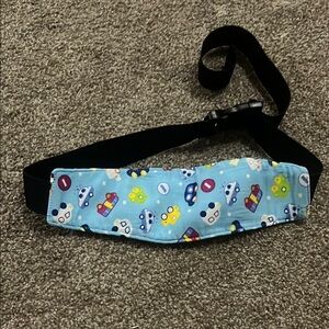 Kids Car Print Car seat Headband - Blue